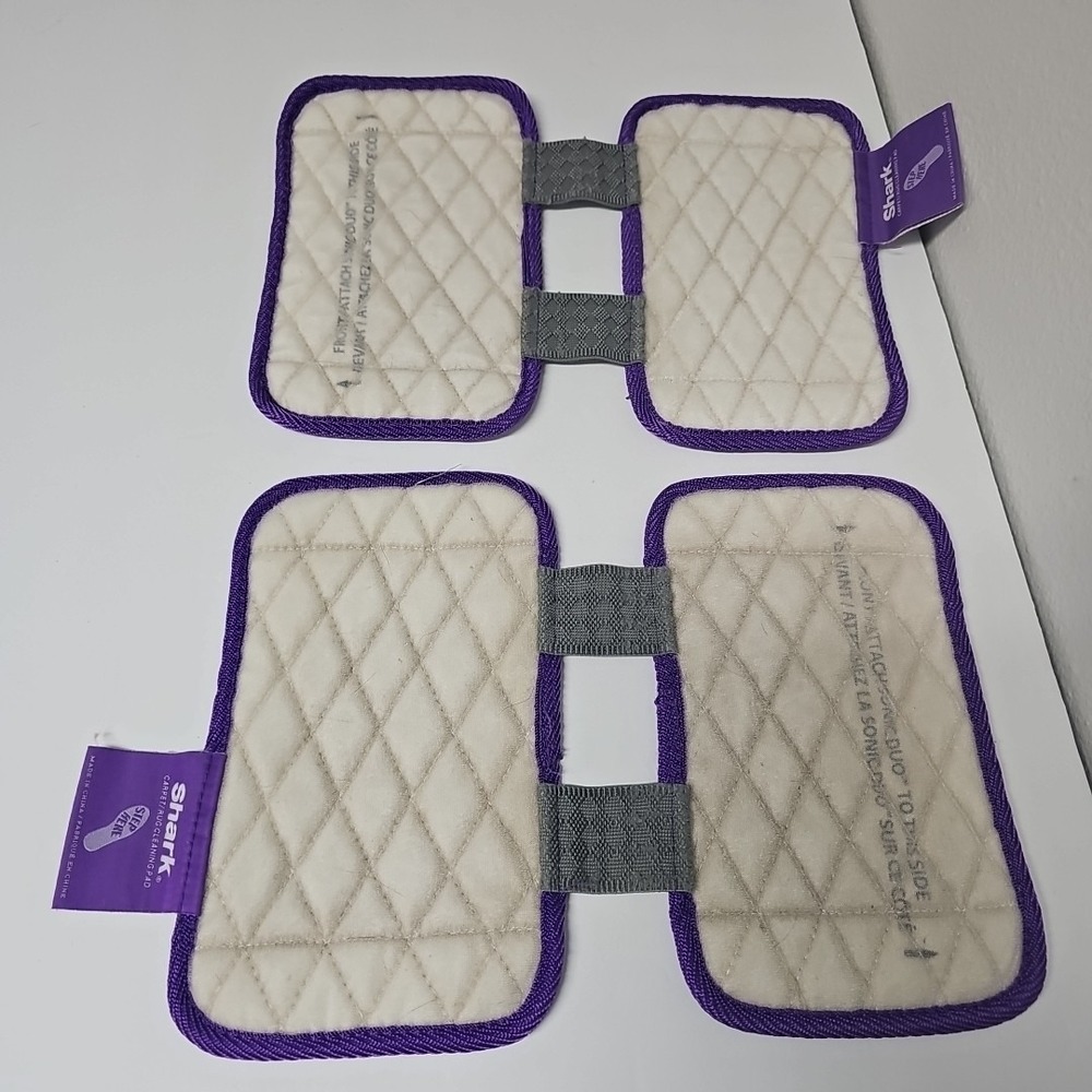 7 Shark Sonic Duo Hard Floor Carpet Cleaning & Polishing Replacement Pads - Picture 3 of 9